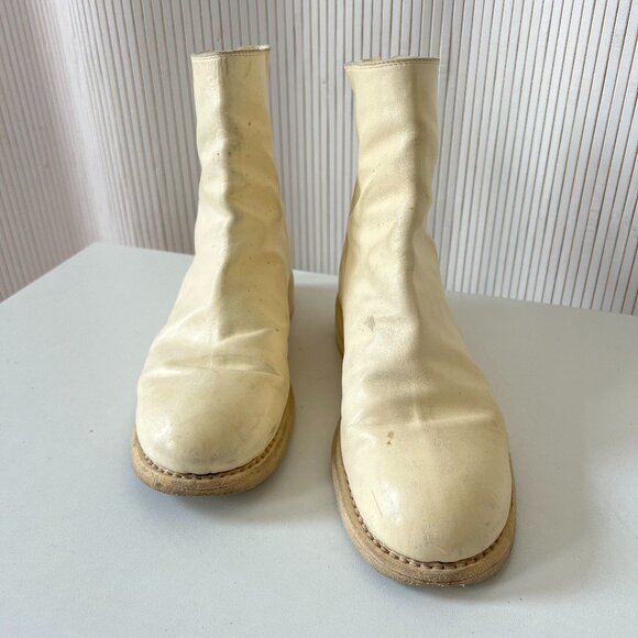 Guidi 986 White Horse Back Zip Boots - Picture 1 of 6